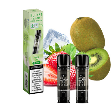 Capsules Elfa Pro Fraise Kiwi - Elf Bar