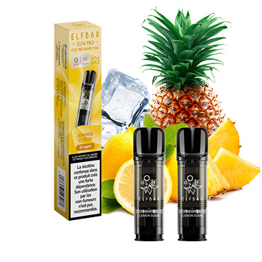 Capsules Elfa Pro Ananas Citron - Elf Bar