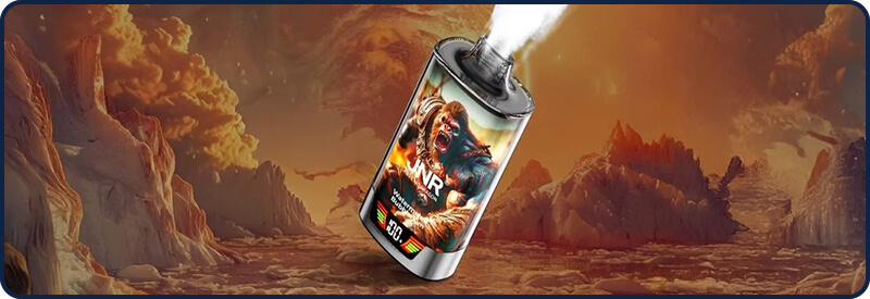 Une puff JNR a grosse production de brume