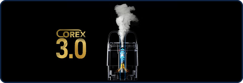 Le Xros Pro 2 intgre la technologie de chauffe Corex 3.0