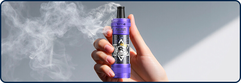 Le Magnum Nano en coloris Blue Violet & Panda King