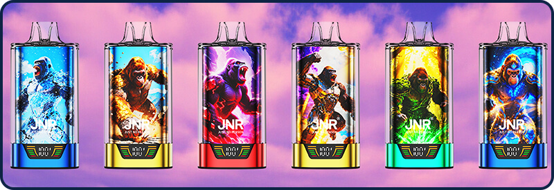 La saveur choisie d&eacute;fini la couleur et le design de la batterie Gorilla 