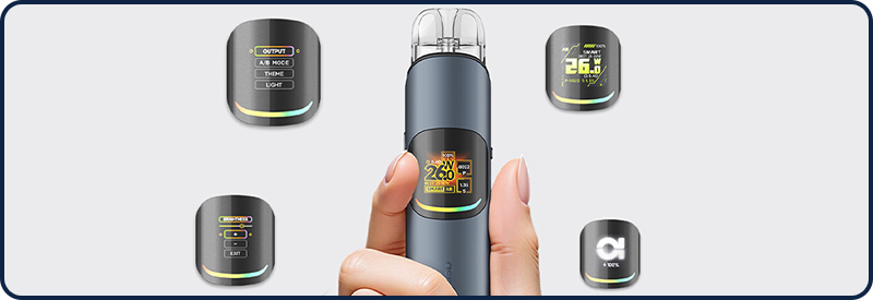 Le kit Pixo Neo est équipé d'un écran tactile pour gérer votre utilisation de manire intuitive et ludique