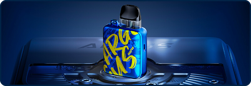 La finition cuir Bleu (Blue Leather) du Argus P3