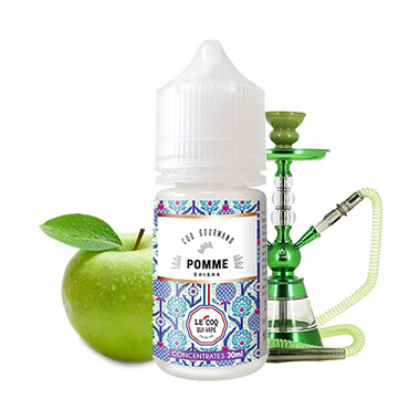 Arôme Pomme Shisha 30ml - Le Coq Qui Vape