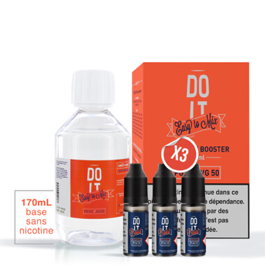 Pack Base Booster 200ml - EASY TO MIX - DO IT