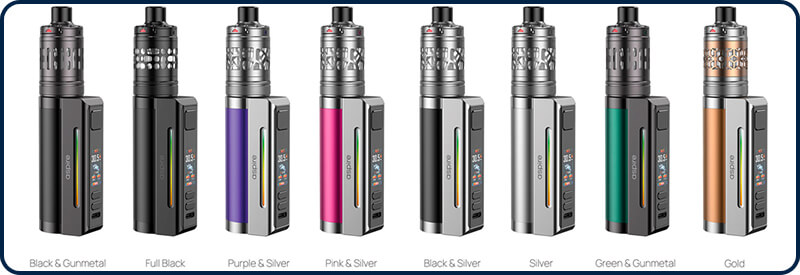 Les 8 couleurs du Zelos M80 !