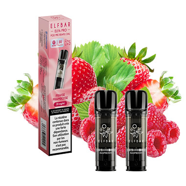 Capsules Elfa Pro Fraise Framboise - Elf Bar