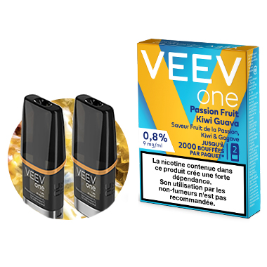 Capsules VEEV One Passion Kiwi Goyave - VEEV