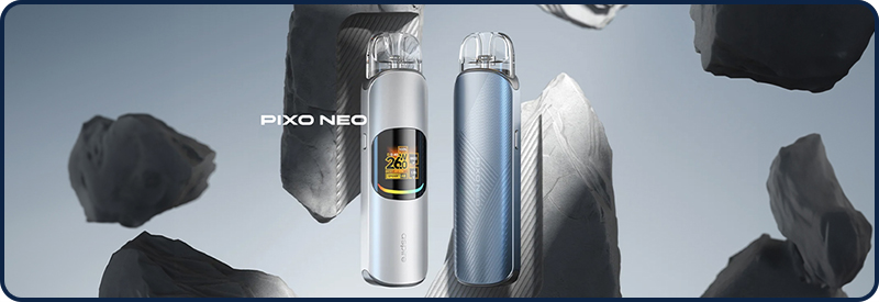 Le kit Pixo Neo est disponible dans le catalogue E-LIQUIDE-FR