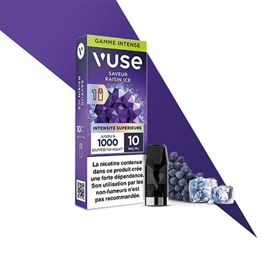 Capsule Vuse Intense Raisin Ice - Vuse