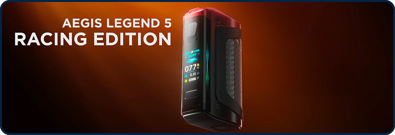 La box Aegis Legend 5 en couleur Turbo Red