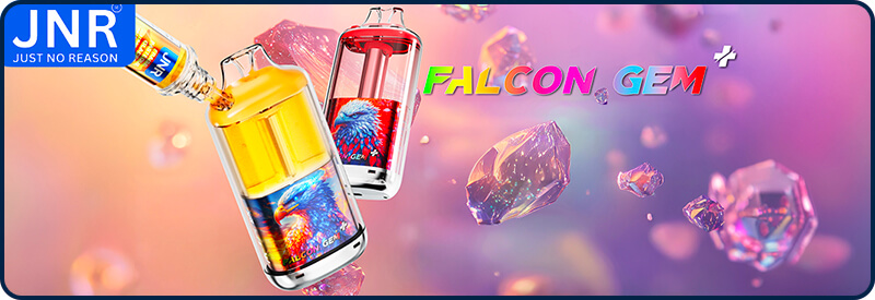 La puff rechargeable Falcom Gem+ de JNR