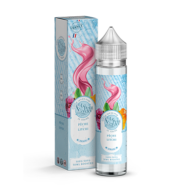 Pêche Litchi Frais 50ml - Le Petit Verger