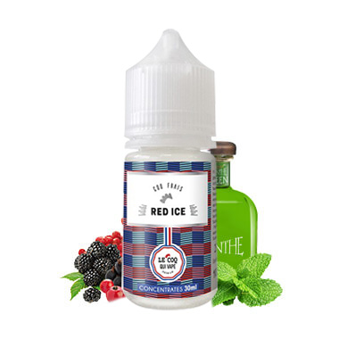 Arôme Red Ice 30ml - Le Coq Qui Vape